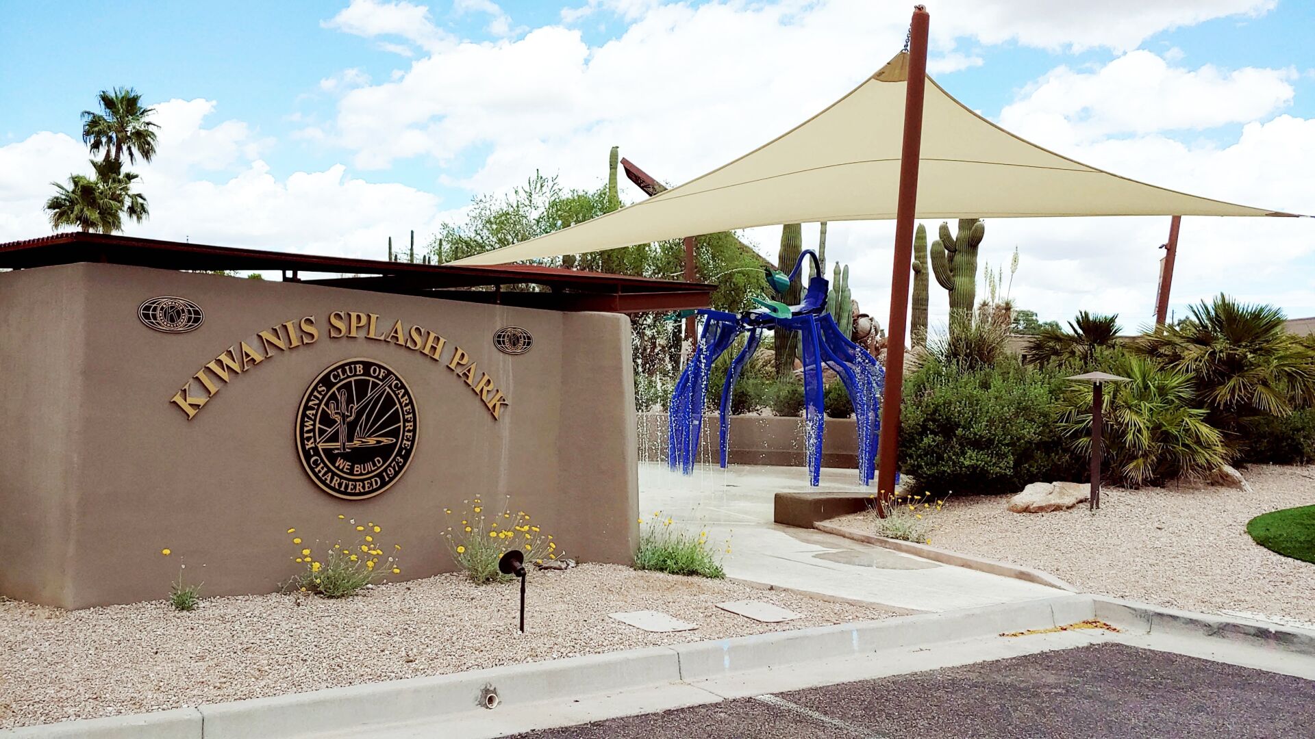 Kiwanis splash pad Carefree
